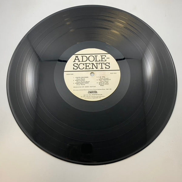 Adolescents – Adolescents LP USED Vinyl VG+/G+