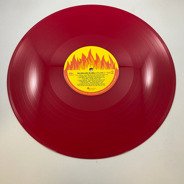 Various – Hillbillies In Hell - Country Music's Tormented Testament (1952-1974) Volume Three LP USED Vinyl NM/NM Color Vinyl