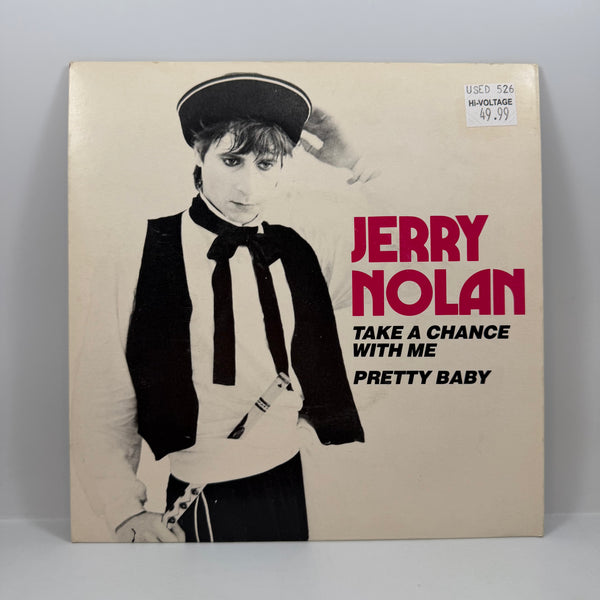 Jerry Nolan – Take A Chance With Me / Pretty Baby 7" USED Vinyl VG++/VG+