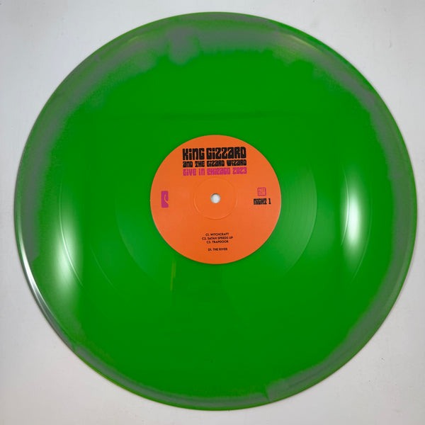 King Gizzard And The Lizard Wizard – Live in Chicago 2023 LP USED Vinyl Box Set NM/NM Color Vinyl