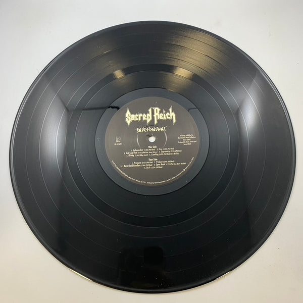 Sacred Reich – Independent LP USED Vinyl VG+/VG