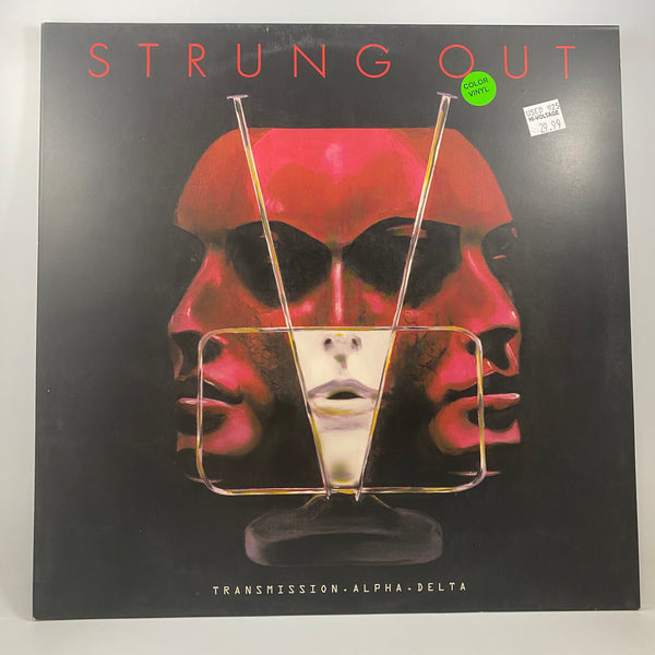 Strung Out – Transmission.Alpha.Delta LP USED Vinyl VG+/VG+ Color Vinyl