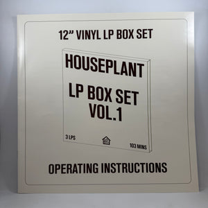 Various – Houseplant LP Box Set Vol. 1 LP USED Vinyl Box Set NM/VG++