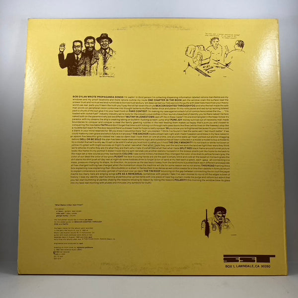 Minutemen – What Makes A Man Start Fires? LP USED Vinyl NM/VG+ Original Pressing