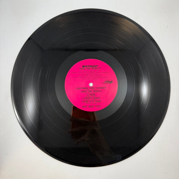 Mistrust – Spin The World LP USED Vinyl VG+/VG+