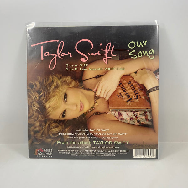 Taylor Swift – Our Song 7" USED vinyl NM/NM Color Vinyl