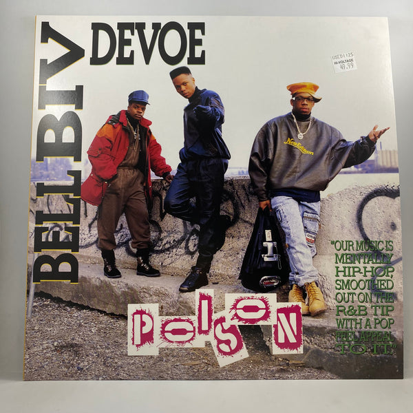Bell Biv Devoe – Poison LP USED Vinyl VG++/NM Color Vinyl