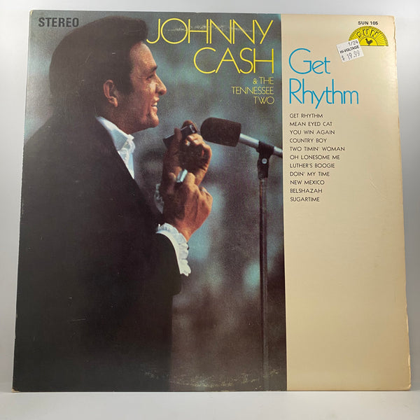 Johnny Cash & The Tennessee Two – Get Rhythm LP USED Vinyl VG+/VG+