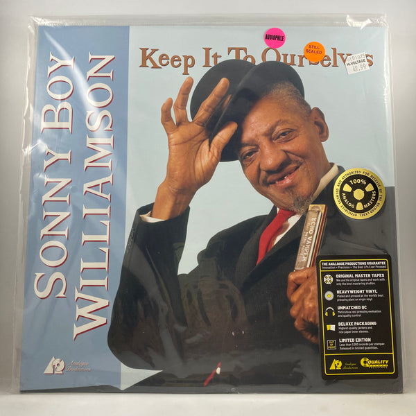 Sonny Boy Williamson – Keep It To Ourselves LP Vinyl Mint Still Sealed Audiophile