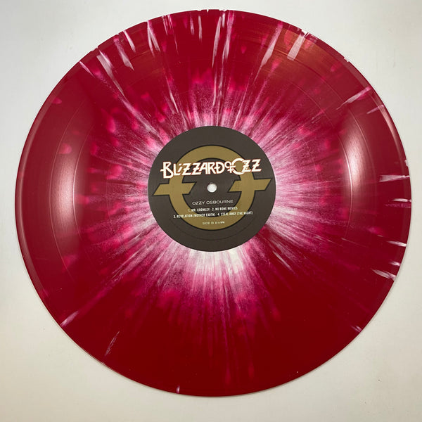 Ozzy Osbourne – Blizzard Of Ozz LP USED Vinyl NM/VG+ Color Vinyl