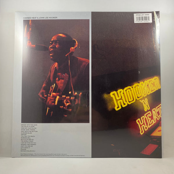 Canned Heat & John Lee Hooker – Hooker 'N Heat LP Vinyl Mint Still Sealed Audiophile