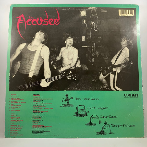 The Accüsed – More Fun Than An Open Casket Funeral LP USED Vinyl VG/VG