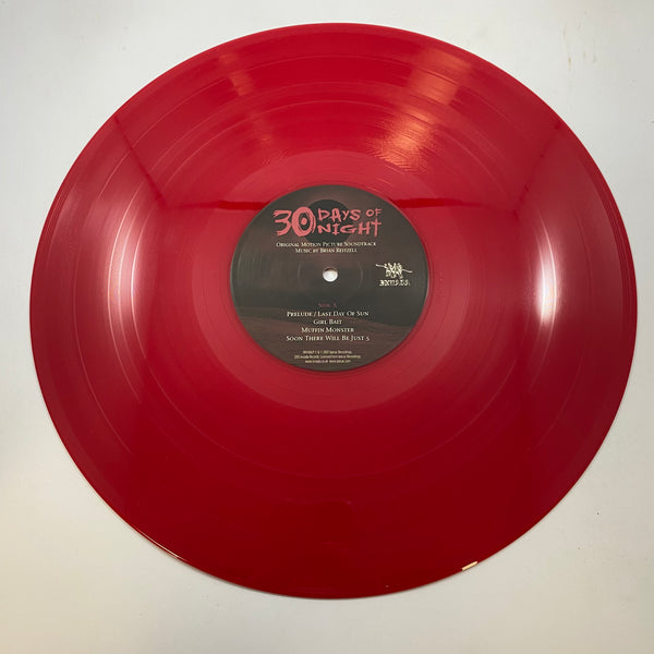 Brian Reitzell – 30 Days Of Night (Original Motion Picture Soundtrack) LP USED Vinyl NM/NM Color Vinyl