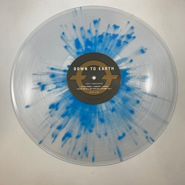 Ozzy Osbourne - Down To Earth LP USED Vinyl NM/VG+ Color Vinyl