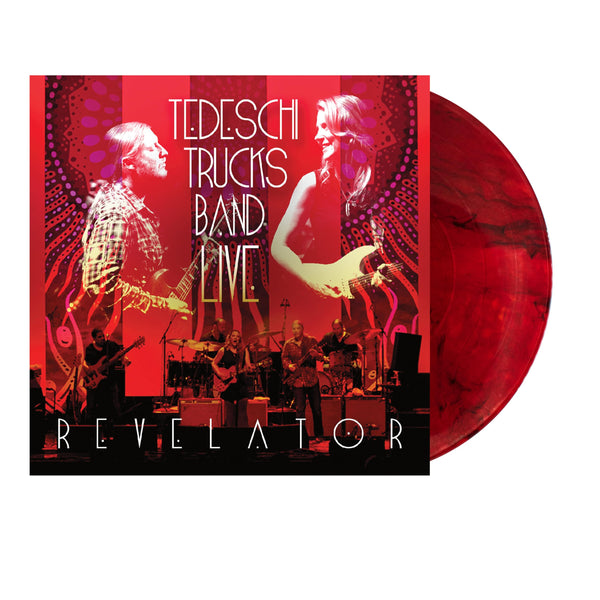 Live Revelator FIRE ORANGE WITH BLACK SWIRL by Tedeschi Trucks Band