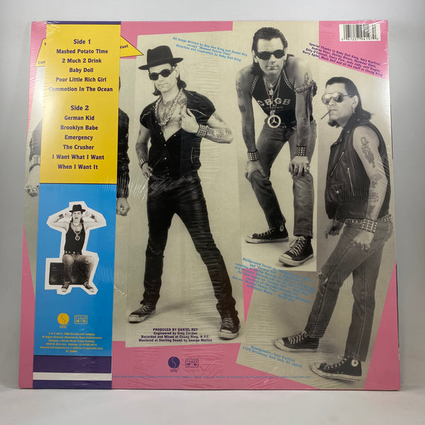 Dee Dee King – Standing In The Spotlight LP USED Vinyl Mint Still Sealed