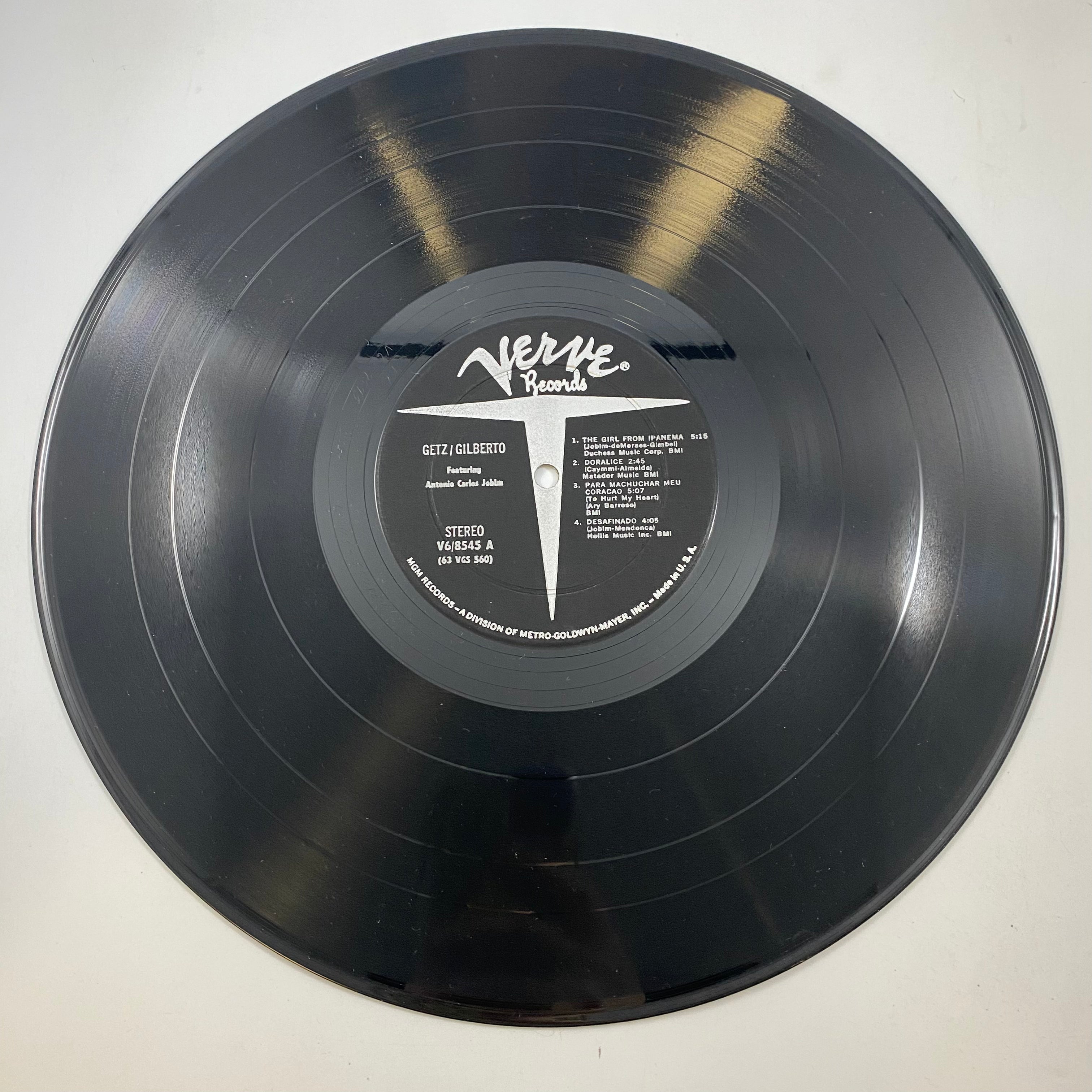 LPレコード STAN GETZ JOAO GILBERTO Getz/Gilberto V-8545 USA盤