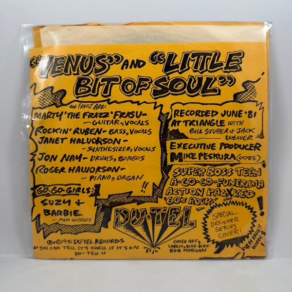 The Frazz – Little Bit Of Soul 7" USED Vinyl NM/VG