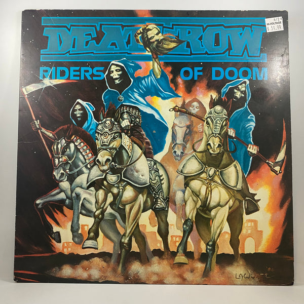 Deathrow – Riders Of Doom LP USED Vinyl VG+/VG