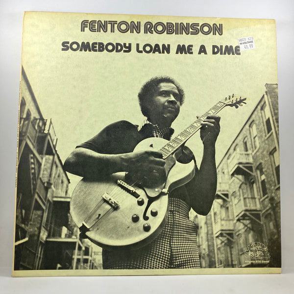 Fenton Robinson – Somebody Loan Me A Dime LP USED Vinyl VG+/VG+