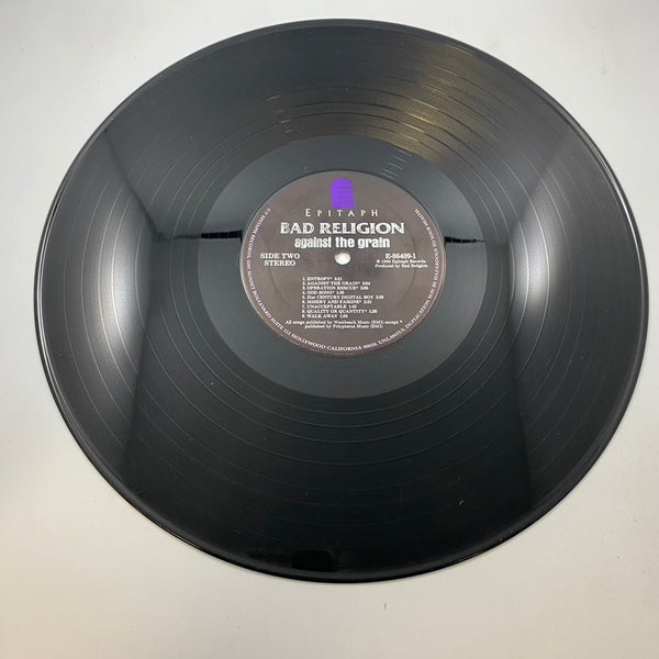 Bad Religion – Against The Grain LP USED Vinyl VG+/VG+ Original Pressing
