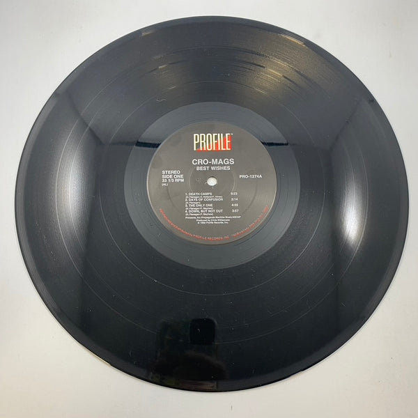 Cro-Mags – Best Wishes LP USED Vinyl VG+/VG+