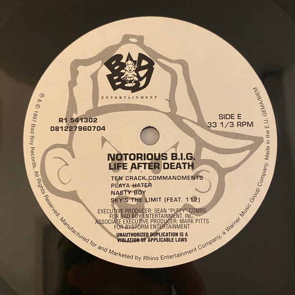 Notorious B.I.G. – Life After Death 3LP USED VG++/VG++ 2017 Pressing