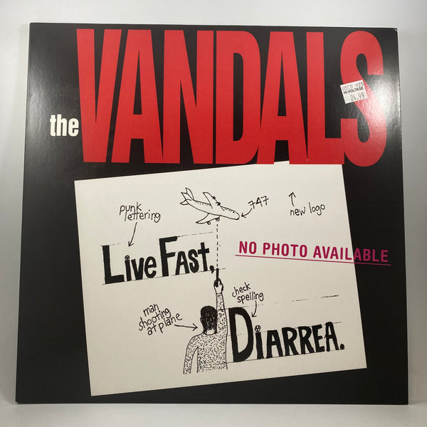 The Vandals – Live Fast Diarrhea LP USED Vinyl NM/VG+ Color Vinyl