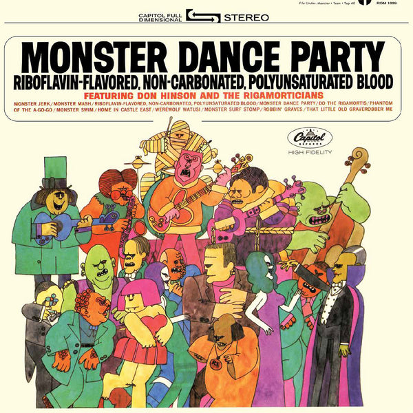 Don Hinson and The Rigamorticians - Monster Dance Party LP NEW