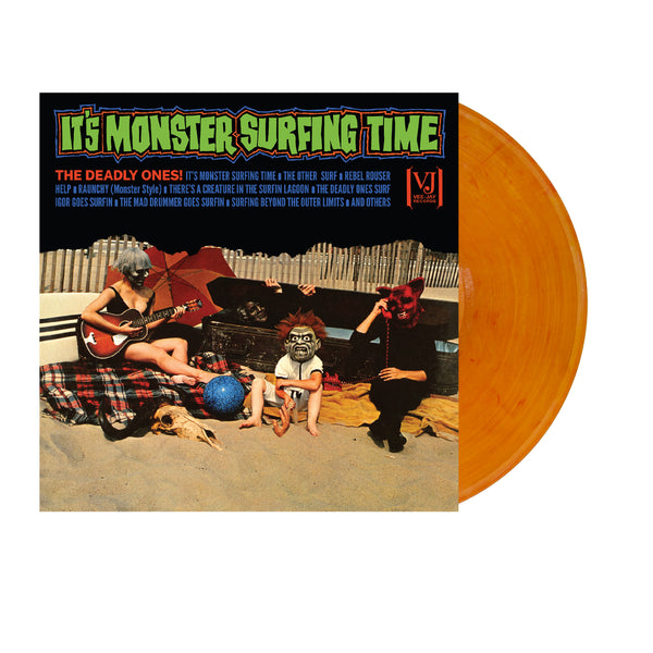 Deadly Ones - It's Monster Surfing Time LP NEW