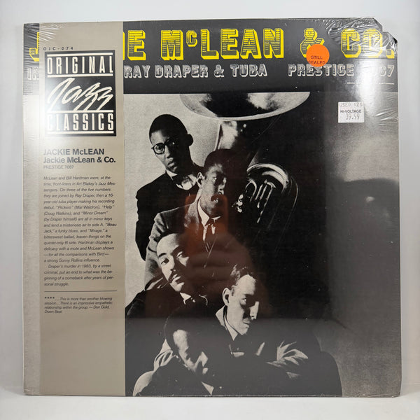Jackie McLean – Jackie McLean & Co. LP NOS Vinyl Mint Still Sealed