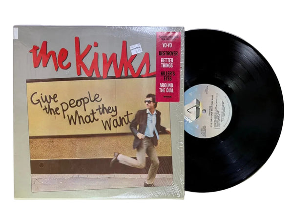 The Kinks – Give The People What They Want LP USED Vinyl VG+/VG++