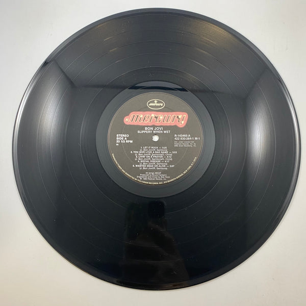 Bon Jovi – Slippery When Wet LP USED Vinyl VG++/VG+