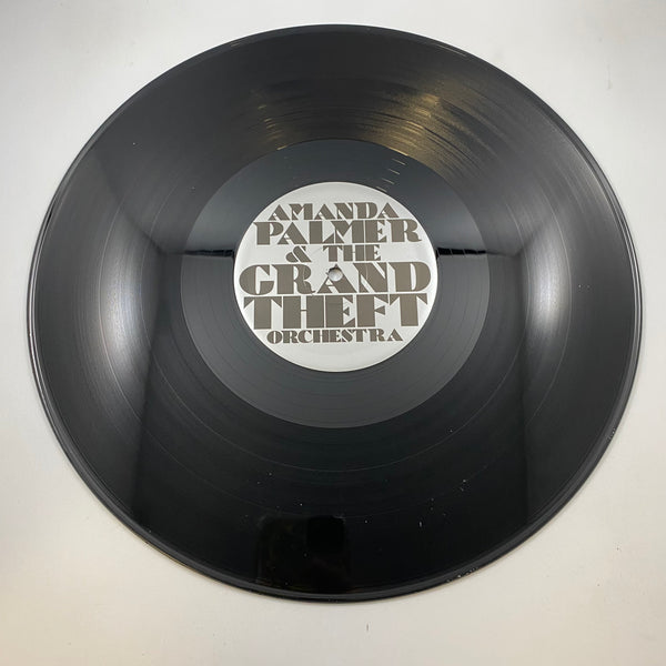 Amanda Palmer & The Grand Theft Orchestra – Theatre Is Evil LP USED Vinyl Box Set NM/NM Limited Edition