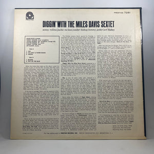 Miles Davis – Diggin' With The Miles Davis Sextet LP USED Vinyl VG+/VG+