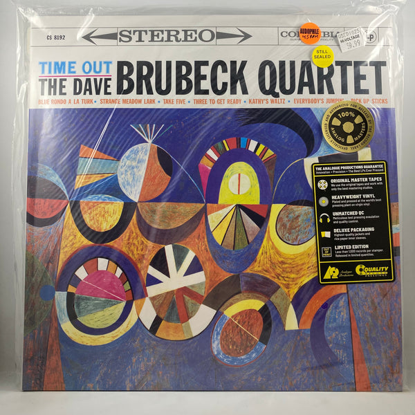 The Dave Brubeck Quartet – Time Out LP Vinyl Mint Still Sealed Audiophile
