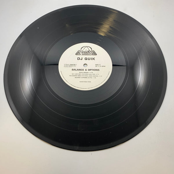 DJ Quik – Balance & Options LP USED Vinyl VG+/VG+