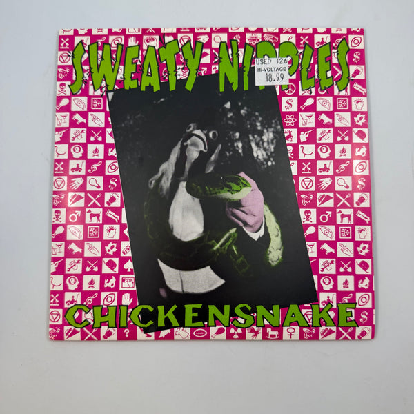 Sweaty Nipples – Chickensnake 7" USED Vinyl VG+/NM Color Vinyl