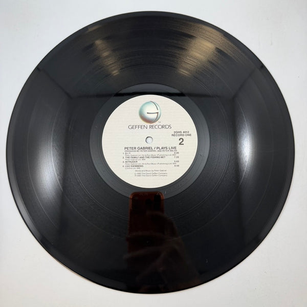 Peter Gabriel – Plays Live LP USED Vinyl VG+/VG+