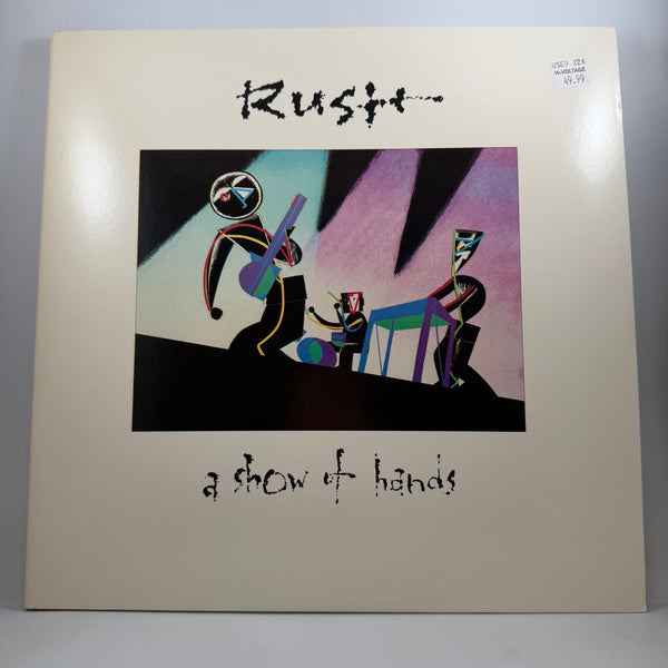Rush – A Show Of Hands LP USED Vinyl NM/NM