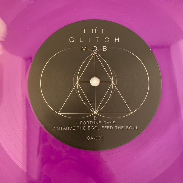 Glitch Mob – Drink The Sea 2LP USED VG++/VG+ Purple/Silver Marble Vinyl