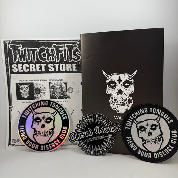 Twitching Tongues – Twitchfits - Vol. 2 LP USED Vinyl NM/NM Color Vinyl