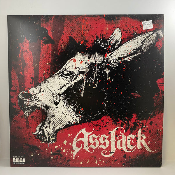 Assjack Self-Titled LP USED Vinyl VG+/VG+ Comes with Full Album CD