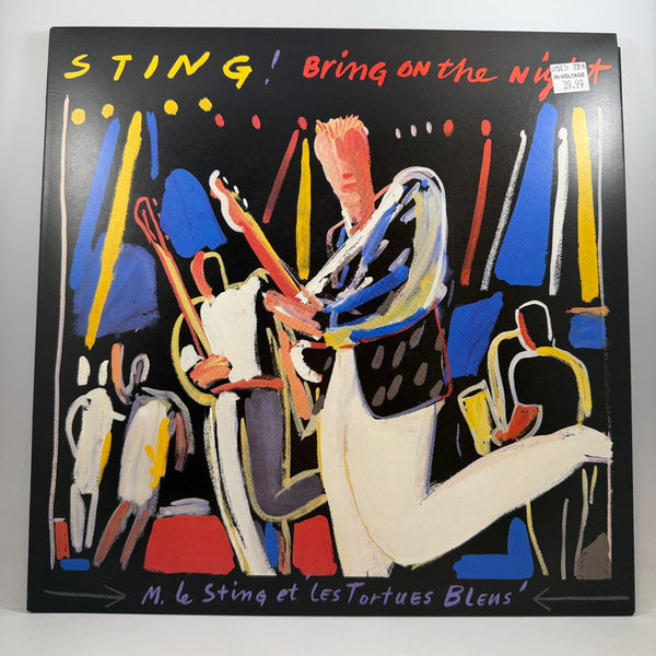 Sting – Bring On The Night LP USED Vinyl NM/VG++