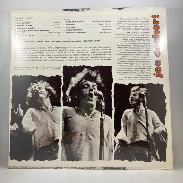 Joe Cocker – Joe Cocker! LP NOS Vinyl NM Still Sealed