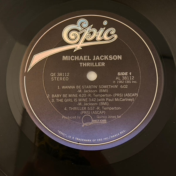 Michael Jackson – Thriller LP USED VG+/VG+ 1982 Pressing