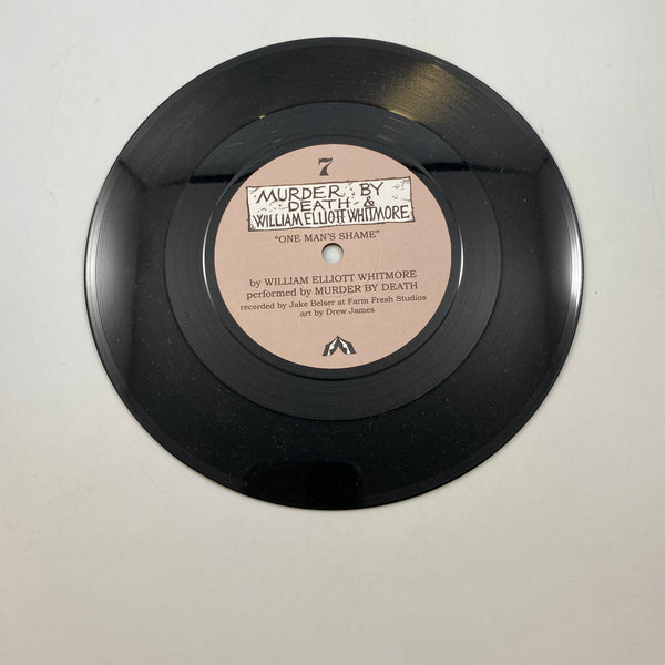 Murder By Death & William Elliott Whitmore – Murder By Death & William Elliott Whitmore 7" USED Vinyl VG+/VG+