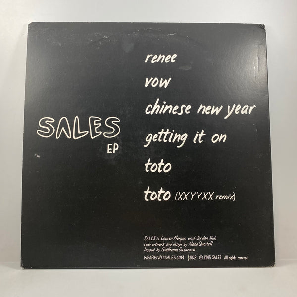 Sales ‎– EP 10" LP USED Vinyl VG+/VG