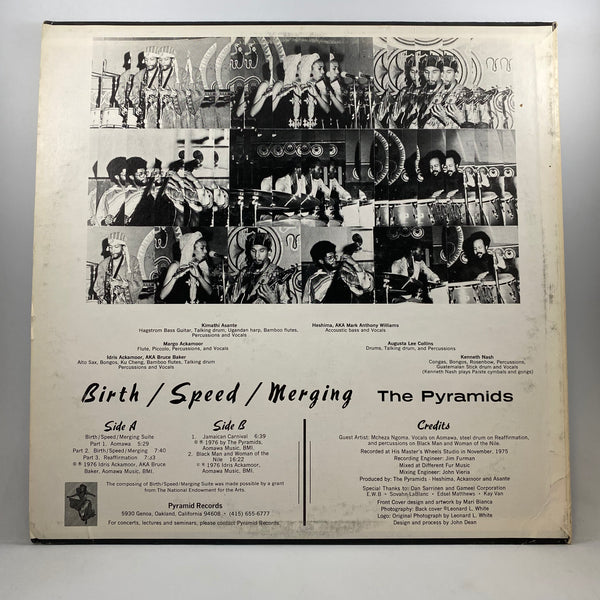 The Pyramids – Birth / Speed / Merging LP USED Vinyl VG+/VG