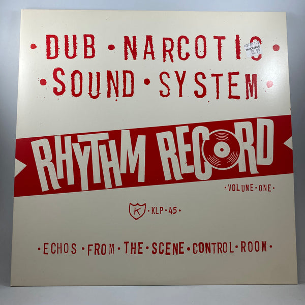 Dub Narcotic Sound System – Rhythm Record Volume One (Echos From The Scene Control Room) LP USED Vinyl VG+/NM